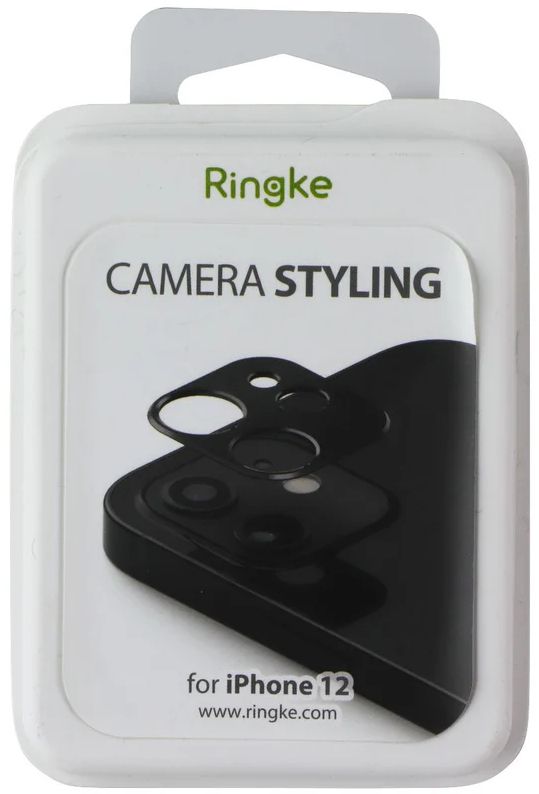 Ringke Camera Styling Lens Protector for iPhone 12 - Black by Ringke - Image 2