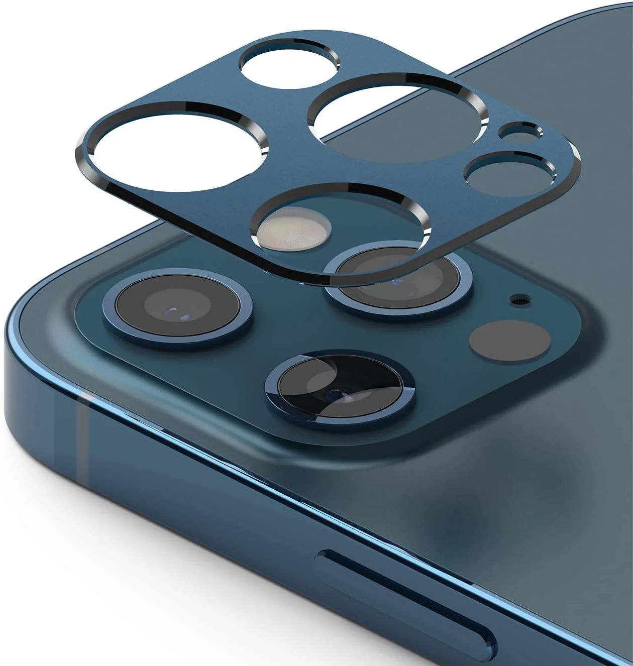 Ringke Camera Styling Lens Protector for iPhone 12 Pro - Blue by Ringke - Refurbished - Brand New condition - US$8.78