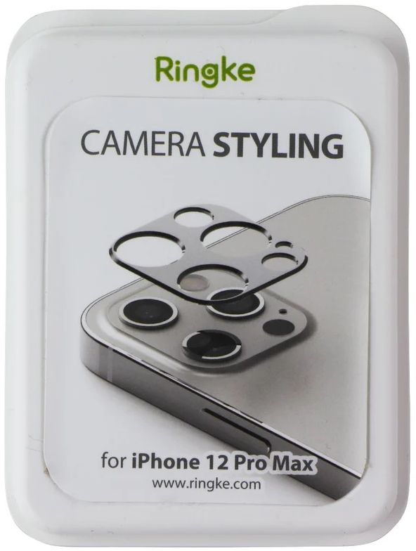 Ringke Camera Styling Lens Protector for iPhone 12 Pro Max - Silver by Ringke - Image 2