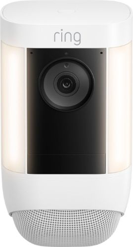 Ring Spotlight Cam Pro Outdoor Surveillance Camera - White by Ring - Refurbished - Very Good condition - US$232.49