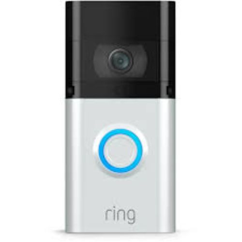 Ring Video Doorbell 3 Plus - Satin Nickel by Ring - Refurbished - Brand New condition - US$105.49