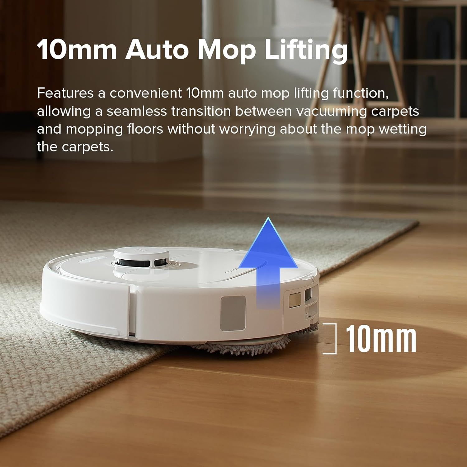Roborock Qrevo S Robotic Vacuum Cleaner - White by Roborock - Image 5