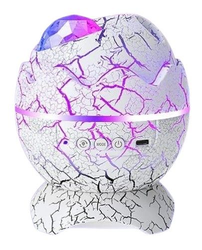 Rossetta HJ-XKD08 Star Galaxy Projector with Bluetooth Speaker - White by Rossetta - Refurbished - Very Good condition - Image 2