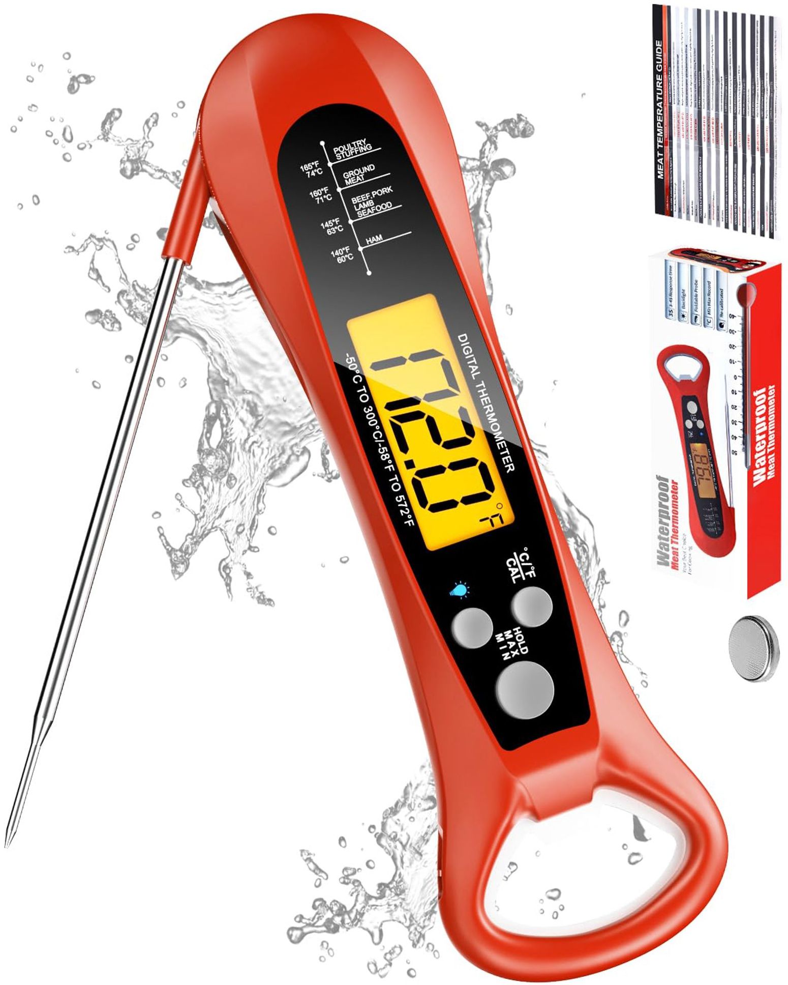 Instant Read Meat Thermometer