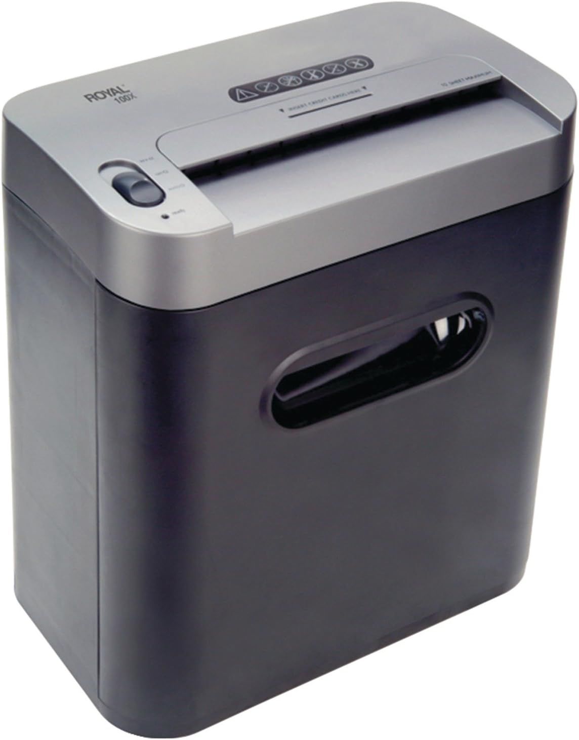 Royal 29171y 100x 10-Sheet Crosscut Shredder - Black by Royal - Refurbished - Very Good condition - US$183.95