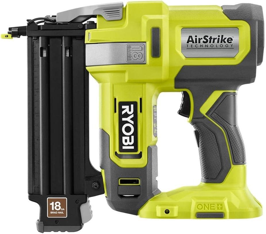 RYOBI 18V ONE+ AirStrike 18GA Brad Nailer Kit P321K - Black/Green by RYOBI - Image 2