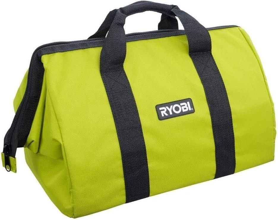 RYOBI Contractors Heavy Duty Green Tool Bag - Green by RYOBI - Refurbished - Very Good condition - US$23.98