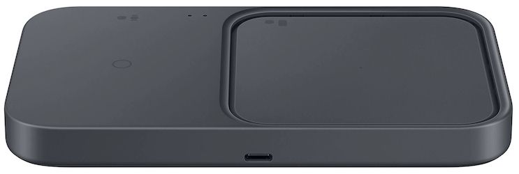 Samsung 15W Wireless Charger Duo with Travel Adapter - Dark Gray by Samsung - Image 4
