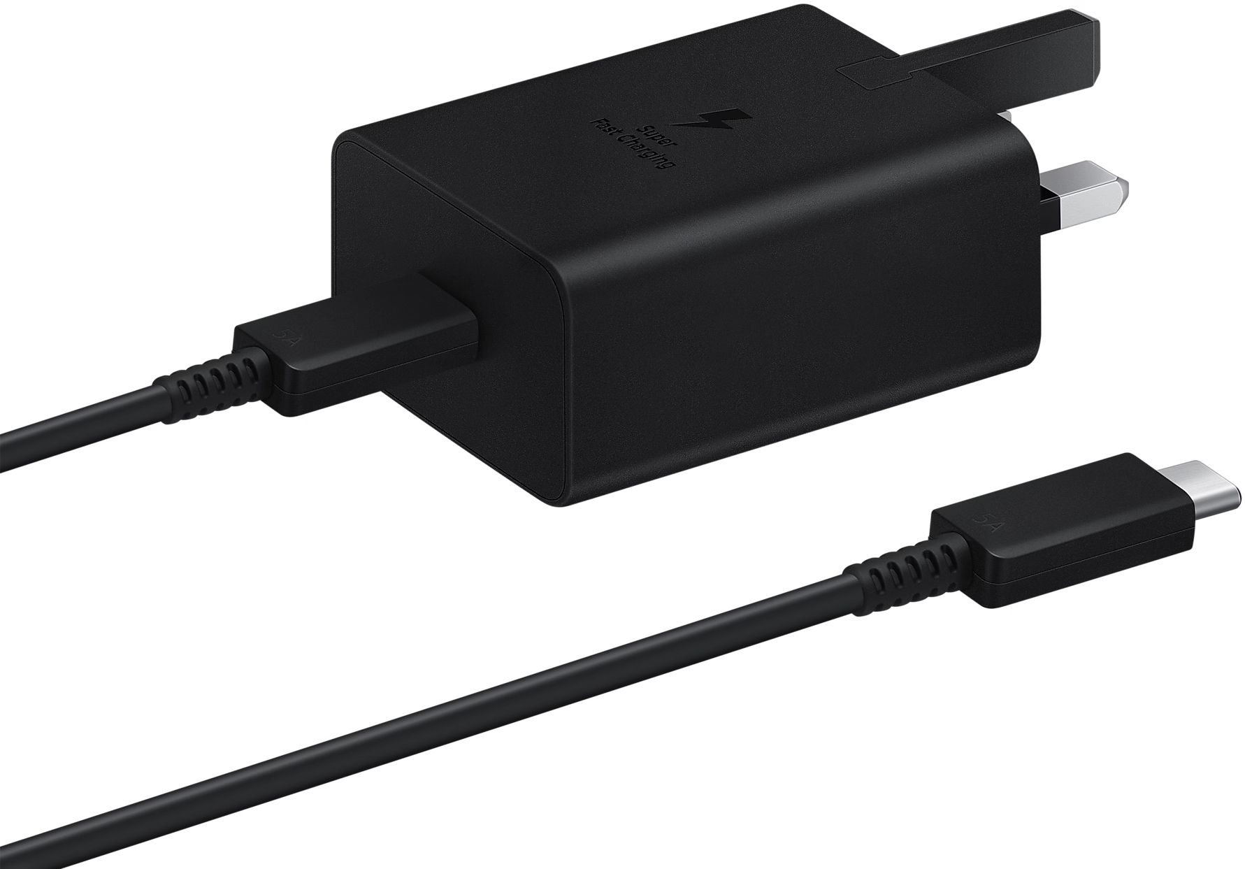 Samsung 45W Power Adapter with USB Cable Type-C - Black by Samsung - Refurbished - Very Good condition - Image 4