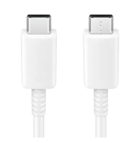 Samsung 5A Type C to C Cable (1m) (DON'T USE) - White by Samsung - Refurbished - Very Good condition - US$15.99