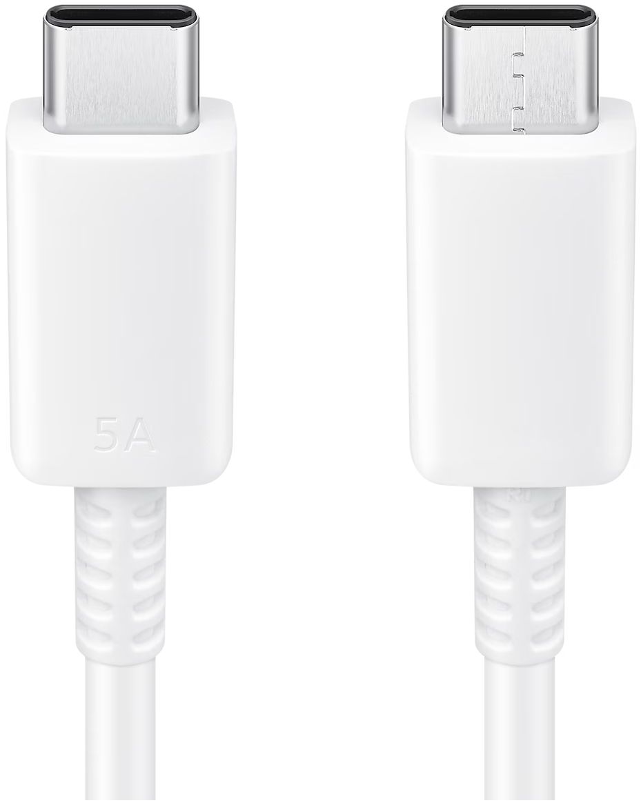 Samsung 5A USB Type C to Type C Cable 1m - White by Samsung - Image 3