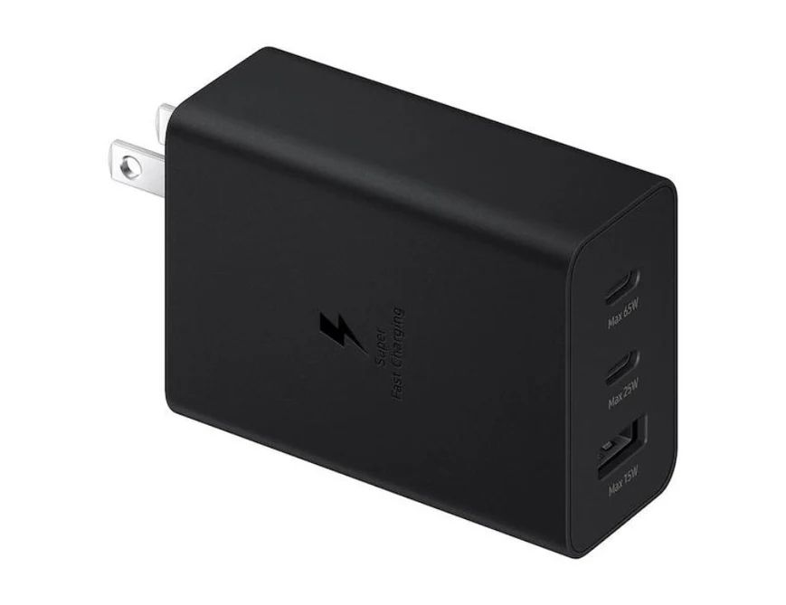 Samsung 65W Super Fast Charging Wall Charger - Black by Samsung - Refurbished - Brand New condition - US$61.48