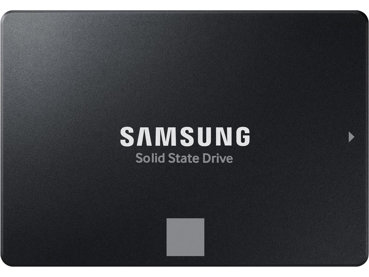 Samsung 870 EVO SATA 2.5" Interval SSD - Black (1TB) by Samsung - Refurbished - Very Good condition