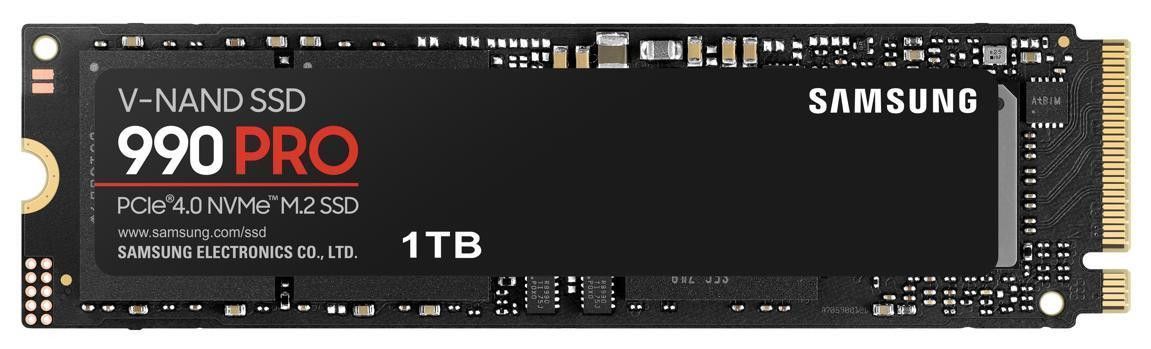 Samsung 990 PRO PCIe 4.0 NVMe Internal SSD - Black (1TB) by Samsung - Refurbished - Very Good condition - US$434.62