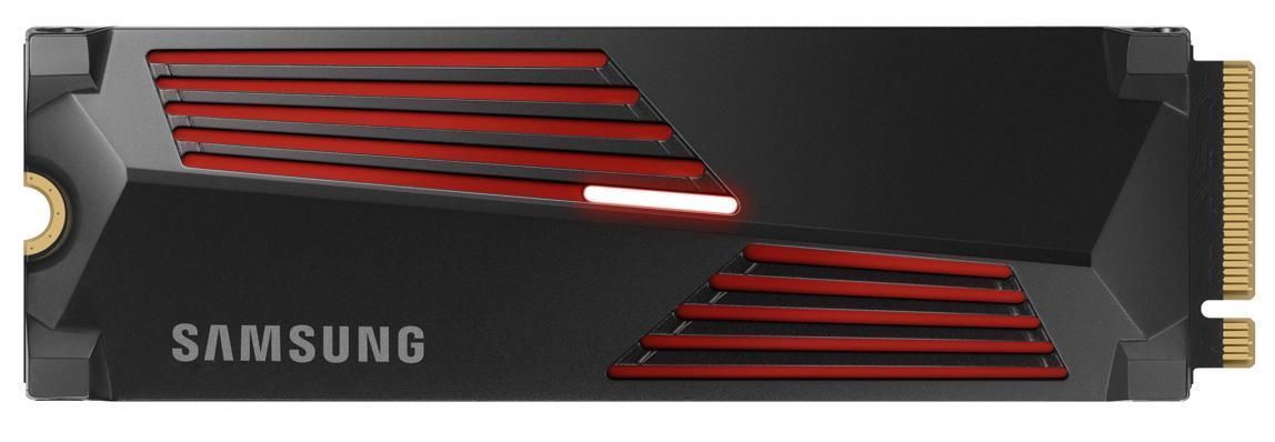 Samsung 990 PRO with Heatsink PCIe 4.0 NVMe Internal SSD - Black (4TB) by Samsung - Refurbished - Very Good condition - US$1882.42