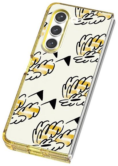 Samsung Artist Haydonna Popticle Phone Case for Samsung Galaxy Z Fold5 - Yellow by Samsung - Refurbished - Brand New condition - Image 3