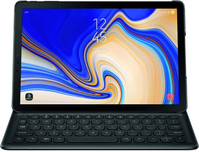 Samsung Book Cover Keyboard for Galaxy Tab S4 - Black by Samsung - Refurbished - Very Good condition - US$127.48