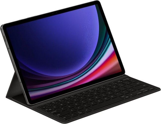 Samsung Book Slim Keyboard Cover for Galaxy Tab S9 / S9 FE (EF-DX710) - Black by Samsung - Image 2