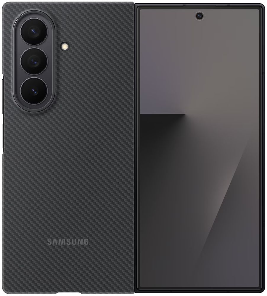Samsung Carbon Shield Phone Case for Samsung Galaxy Z Fold7 - Black by Samsung - Refurbished - Brand New condition - US$58.68