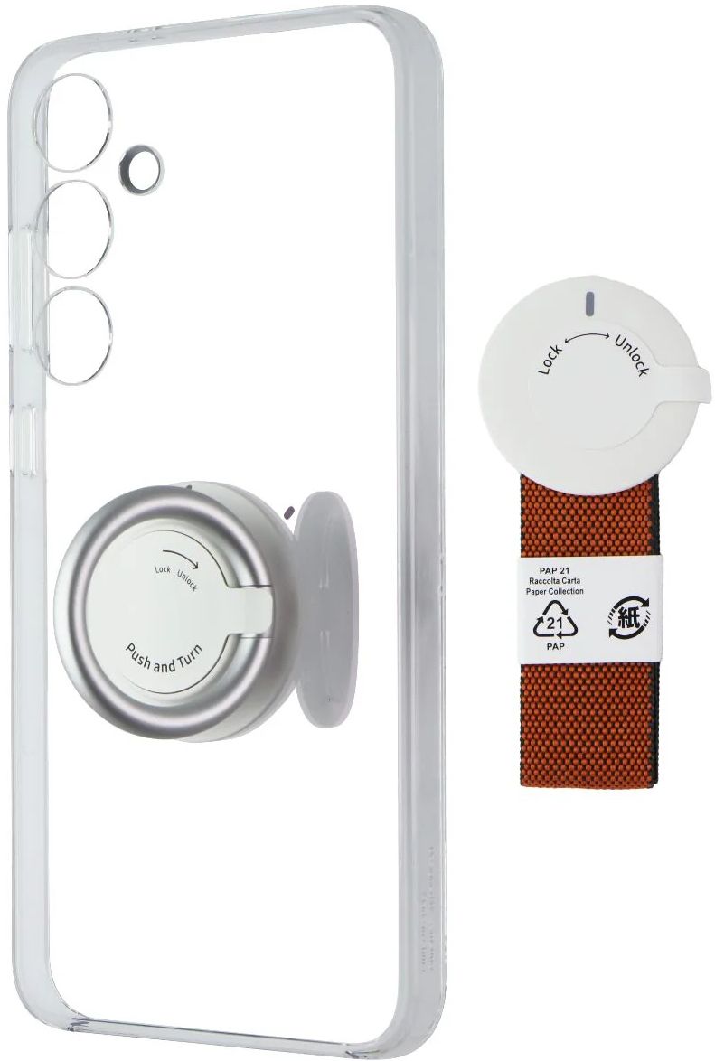 Samsung Clear Gadget Phone Case for Samsung Galaxy S24+ - Clear by Samsung - Refurbished - Very Good condition - CA$24.99
