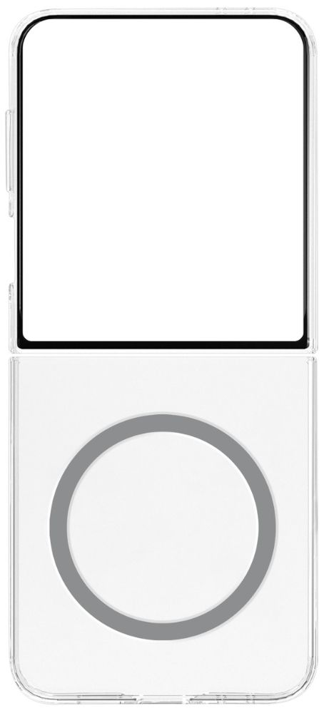 Samsung Clear Magnet Phone Case for Samsung Galaxy Z Flip7 - Clear - Very Good by Samsung - Refurbished - Very Good condition - US$19.20