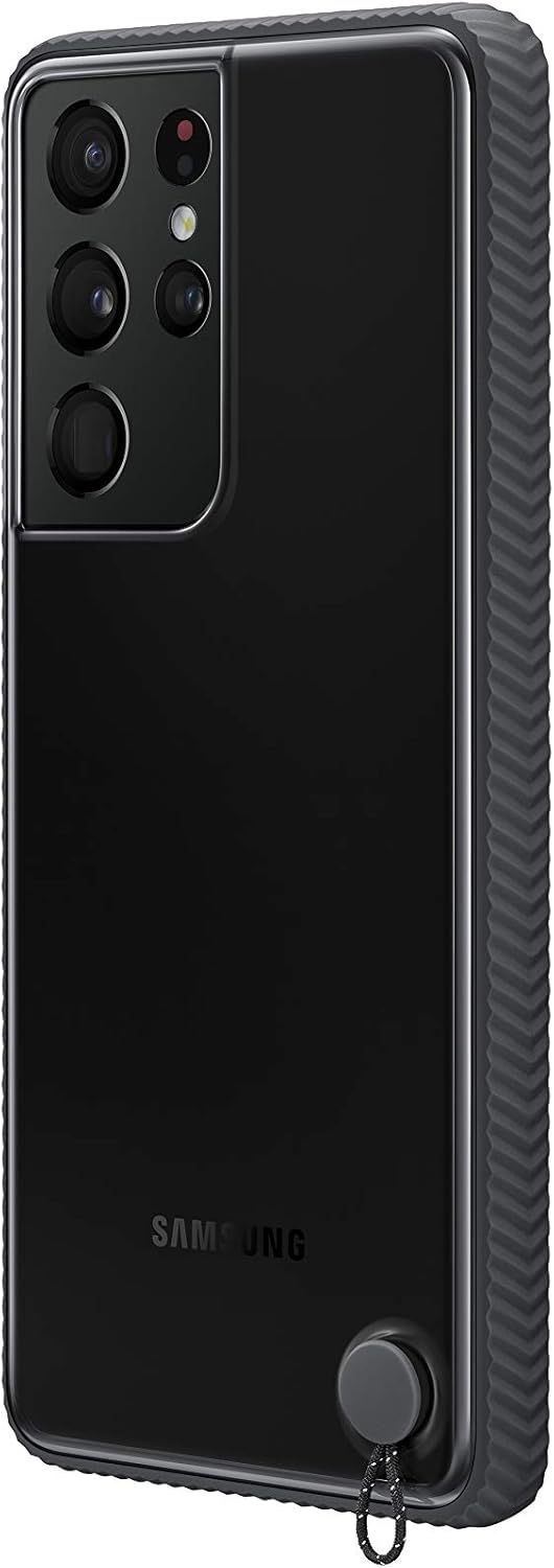 Samsung Clear Protective Cover for Galaxy S21 Ultra - Black by Samsung - Refurbished - Brand New condition - Image 3