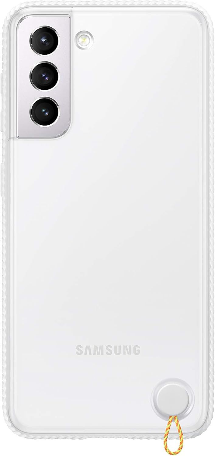 Samsung Clear Protective Cover Phone Case for Galaxy S21 - White by Samsung - Refurbished - Brand New condition - US$71.48