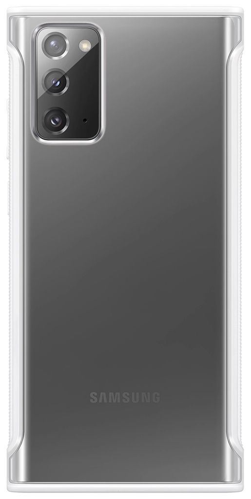 Samsung Clear Protective Phone Case for Galaxy Note20 5G - White by Samsung - Refurbished - Very Good condition - US$20.98