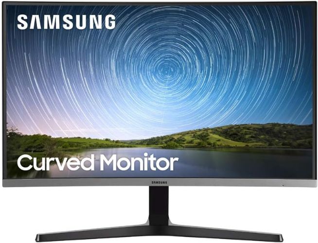 Samsung CR50 Curved Monitor - Black - 27 Inch by Samsung - Refurbished - Good condition - CA$201.49