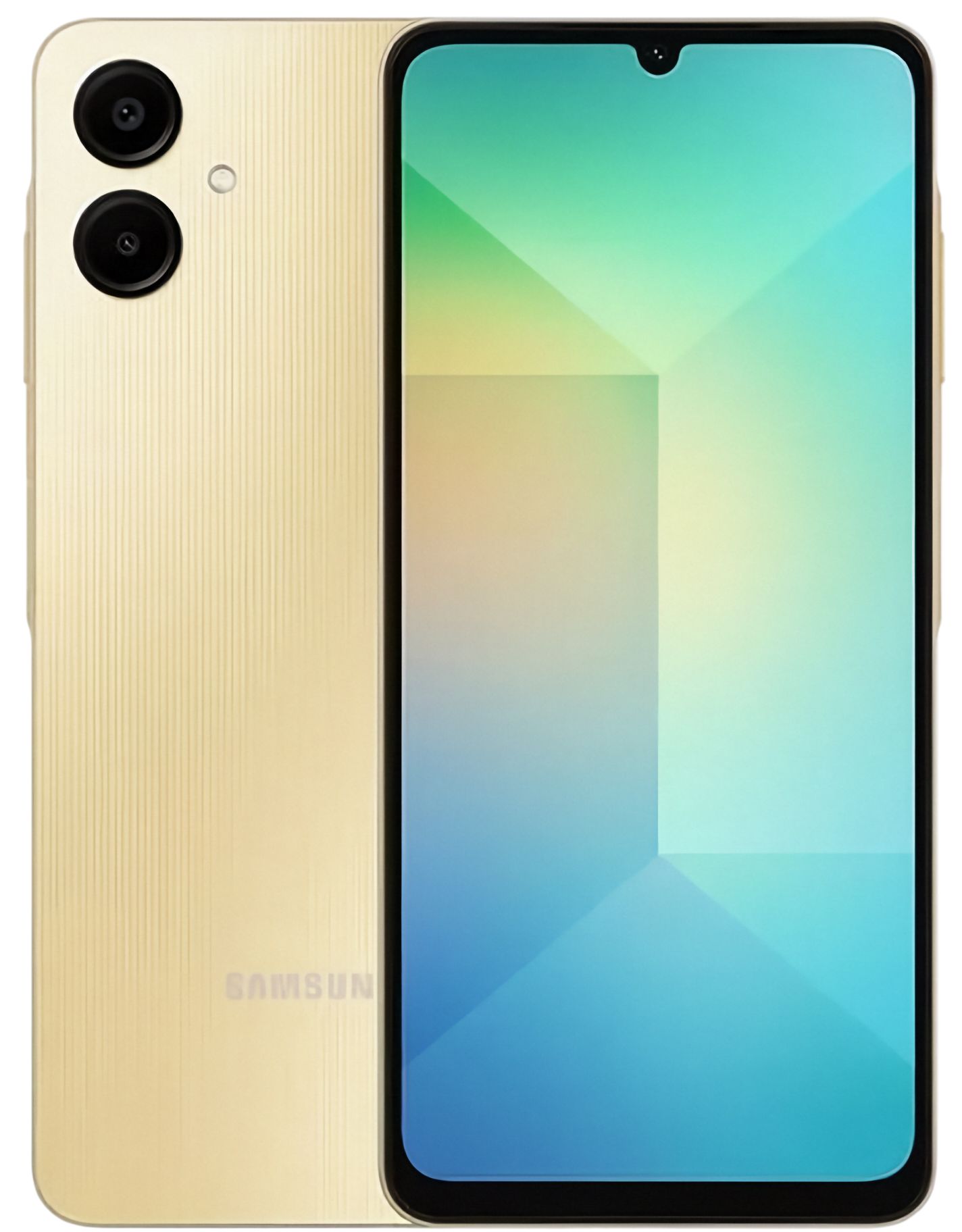 Samsung Galaxy A06 - 128GB - 4GB RAM - 1 Physical SIM - Gold - Unlocked by Samsung - Refurbished - Like New condition - US$115.36