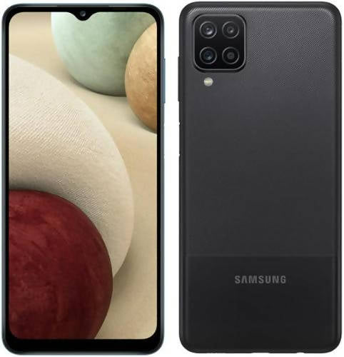 Galaxy A12 - 32GB - 2GB RAM - 1 Physical SIM - Black - Unlocked by Samsung - Refurbished - Very Good condition - US$90.45