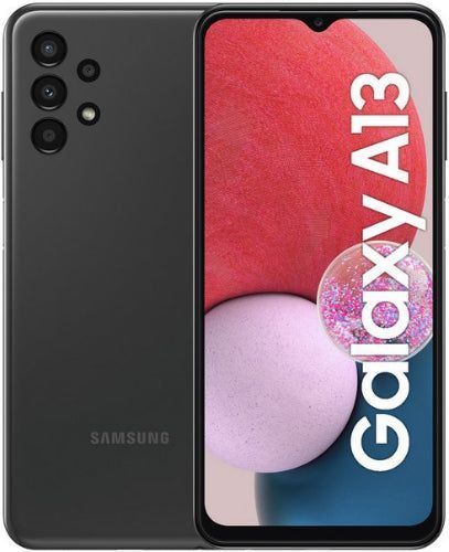 Galaxy A13 - 32GB - 3GB RAM - 1 Physical SIM - Black - Unlocked by Samsung - Refurbished - Like New condition - US$88.39