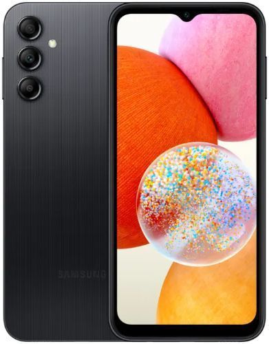 Galaxy A14 - 64GB - 4GB RAM - 1 Physical SIM - Black - Unlocked by Samsung - Refurbished - Very Good condition - US$91.48