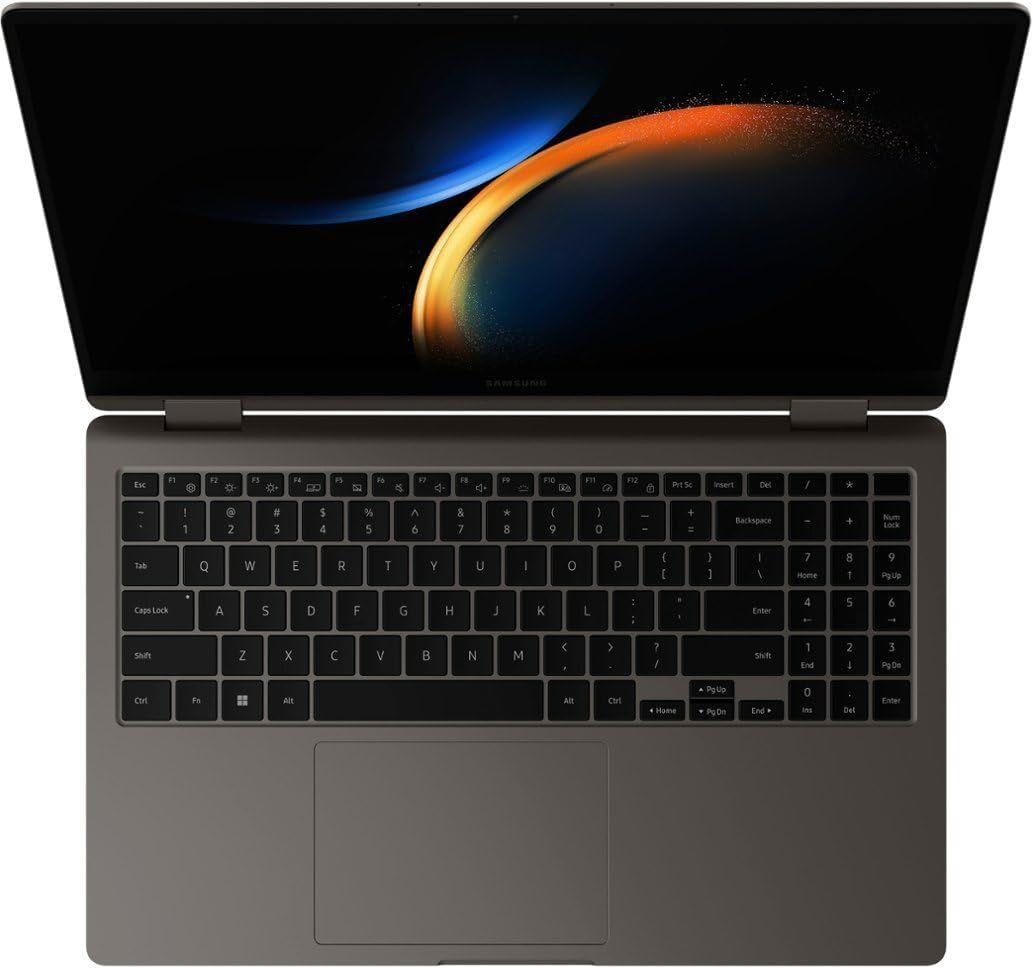 Samsung Samsung Galaxy Book3 360 2-in-1 Laptop 13.3" - Intel Core i7-1360P 2.2GHz - 16GB - 512GB - Graphite - Very Good - Standard Battery by Samsung - Refurbished - Very Good condition - Image 3