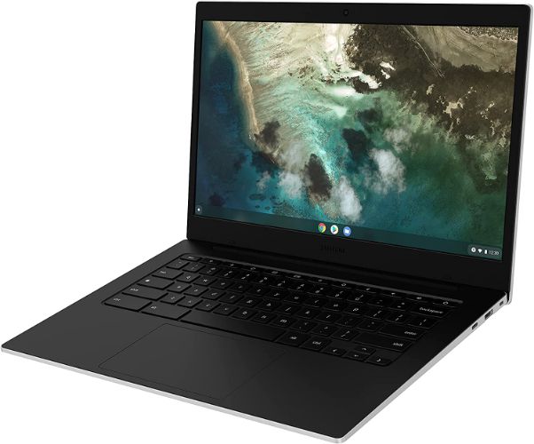 Samsung Samsung Galaxy Chromebook Go Laptop 14" - Intel Celeron N4500 1.1GHz - 4GB - 32GB - Silver - 14 Inch - Very Good - Standard Battery by Samsung - Refurbished - Very Good condition - Image 2
