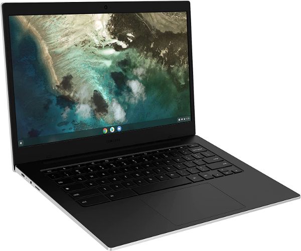 Samsung Samsung Galaxy Chromebook Go Laptop 14" - Intel Celeron N4500 1.1GHz - 4GB - 32GB - Silver - 14 Inch - Very Good - Standard Battery by Samsung - Refurbished - Very Good condition - Image 3