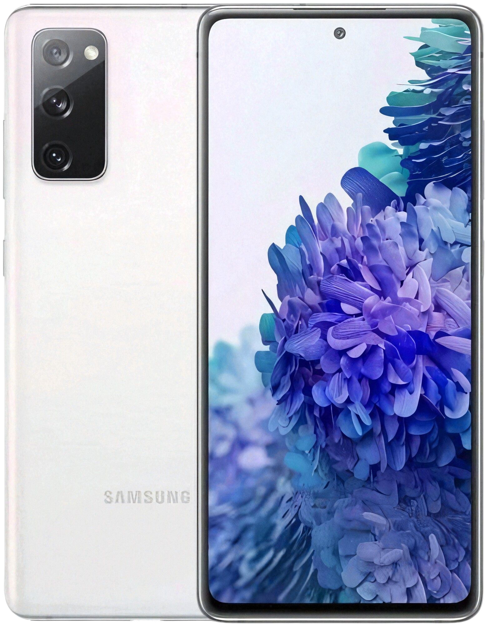Galaxy S20 FE - 128GB - 6GB RAM - 2 Physical SIM - Cloud White - Unlocked by Samsung - Refurbished - Very Good condition