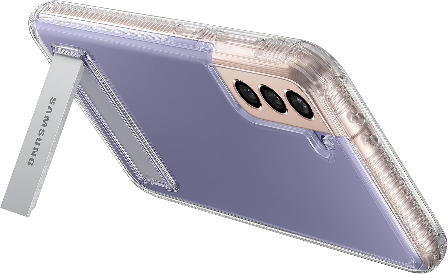 Samsung Rugged Clear Standing Phone Cover for Galaxy S21+ - Clear by Samsung - Image 3