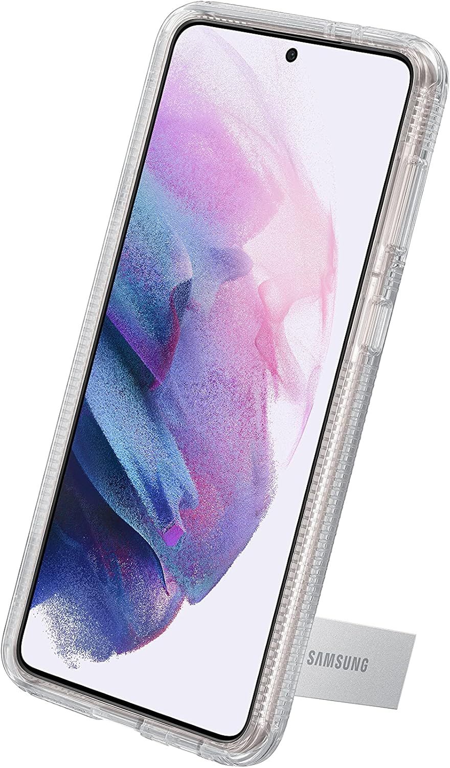 Samsung Rugged Clear Standing Phone Cover for Galaxy S21+ - Clear by Samsung - Image 4
