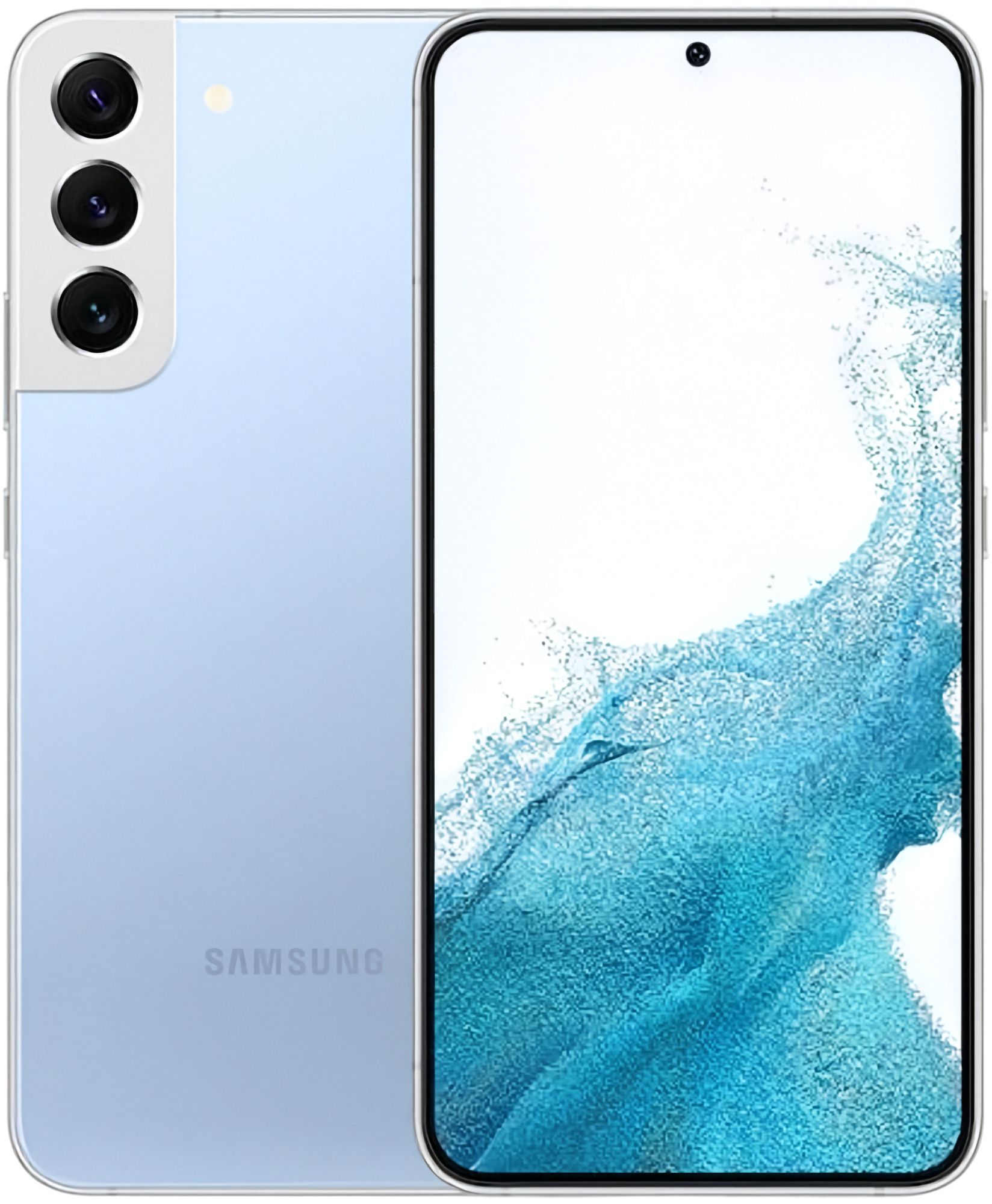 Galaxy S22+ (5G) - 256GB - 1 Physical SIM + eSIM - Sky Blue - Unlocked by Samsung - Refurbished - Very Good condition