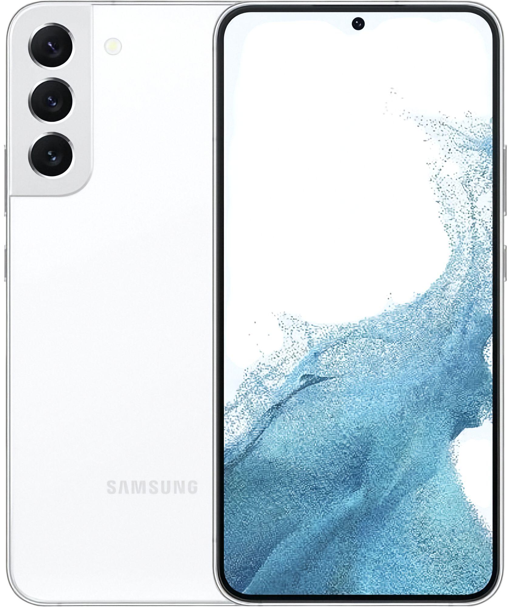 Galaxy S22+ (5G) - 256GB - 2 Physical Sim + eSim - Phantom White - Unlocked by Samsung - Refurbished - Like New condition