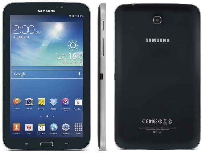 Galaxy Tab 3 (2013) 7.0-inch - 8GB - WiFi - 1GB RAM - Black by Samsung - Refurbished - Very Good condition - US$71.48