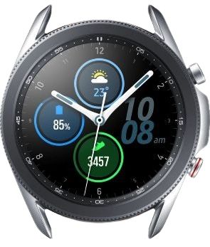 Samsung Galaxy Watch3 (No Band) (Bluetooth) - 8GB - 45mm - Mystic Silver Stainless Steel Case No Band by Samsung - Refurbished - Very Good condition - US$63.41