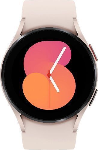Samsung Galaxy Watch5 (Bluetooth) - 16GB - 40mm - Pink Gold Aluminum Case with Pink Fluoroelastomer Sport Band by Samsung - Refurbished - Very Good condition - US$888.99