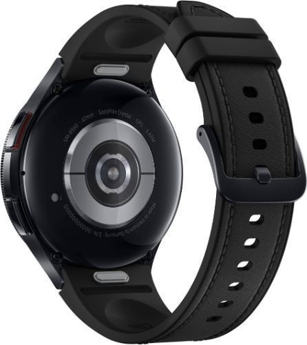 Samsung Galaxy Watch6 (Bluetooth) - 16GB - 47mm - Black Classic (Stainless Steel) Case with Black Hybrid Eco-Leather Leather Band by Samsung - Image 5