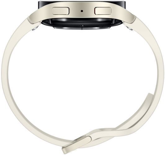 Samsung Galaxy Watch6 (Bluetooth) - 16GB - 40mm - Cream Aluminum Case with Cream Fluoroelastomer Sports Band by Samsung - Image 4