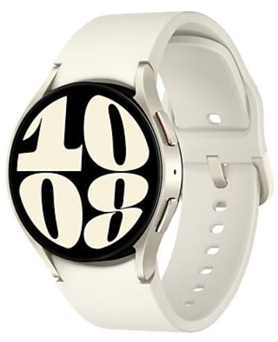 Samsung Galaxy Watch6 (Bluetooth + LTE) - 16GB - 40mm - Gold Aluminum Case with Gold Fluoroelastomer Sports Band by Samsung - Refurbished - Very Good condition - US$86.44