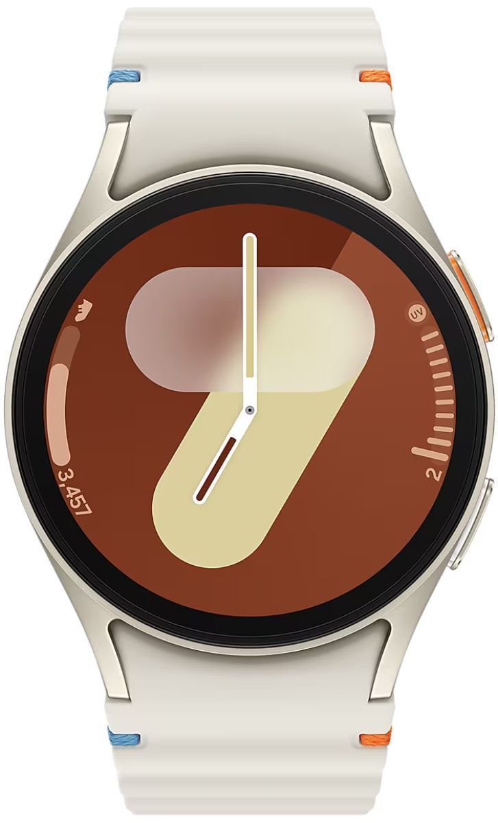 Galaxy Watch7 (Bluetooth) - 32GB - 40mm - Cream Aluminum Case with Cream Silicone Sport Band by Samsung - Refurbished - Very Good condition - US$144.81