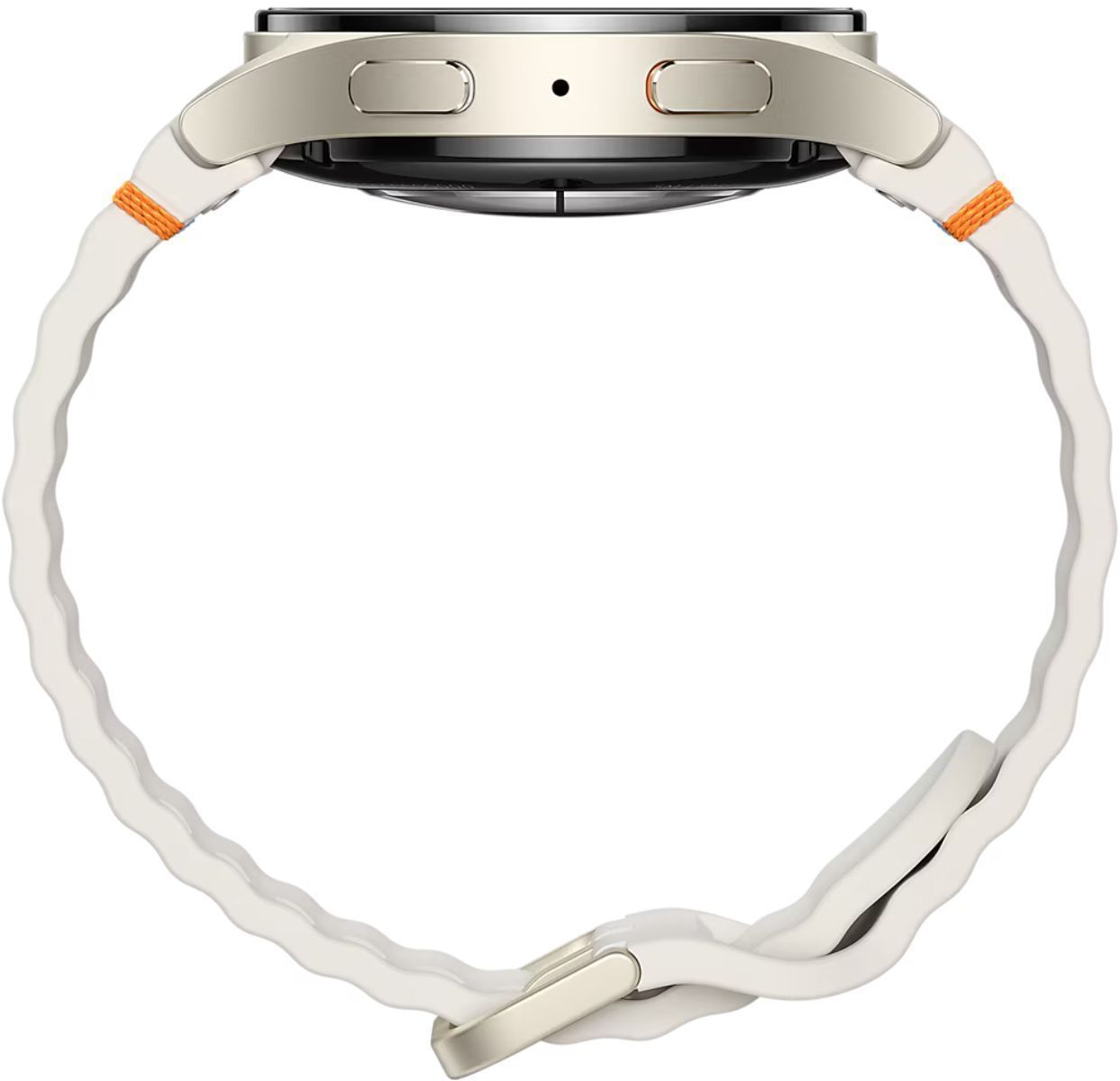 Galaxy Watch7 (Bluetooth) - 32GB - 40mm - Cream Aluminum Case with Cream Silicone Sport Band by Samsung - Refurbished - Good condition - Image 5
