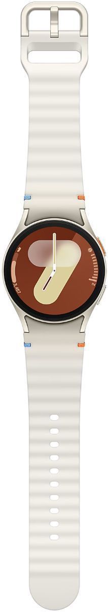 Galaxy Watch7 (Bluetooth) - 32GB - 40mm - Cream Aluminum Case with Cream Silicone Sport Band by Samsung - Refurbished - Good condition - Image 6